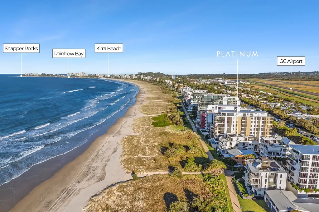 Bilinga 2房  Beachfront Boutique Living with Value-Add Potential