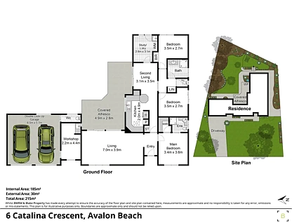 6 Catalina Crescent, Avalon Beach, NSW 2107, 3房, 2浴, 独立屋