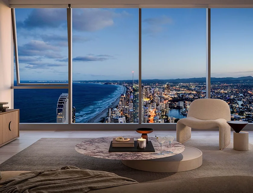 6005/3 Cypress Avenue, Surfers Paradise, Gold Coast, 2 habitaciones, 2 baños, Apartment