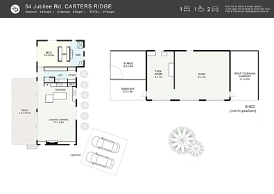 54 Jubilee Road, Carters Ridge, QLD 4563, 1 Bedrooms, 1 Bathrooms, House