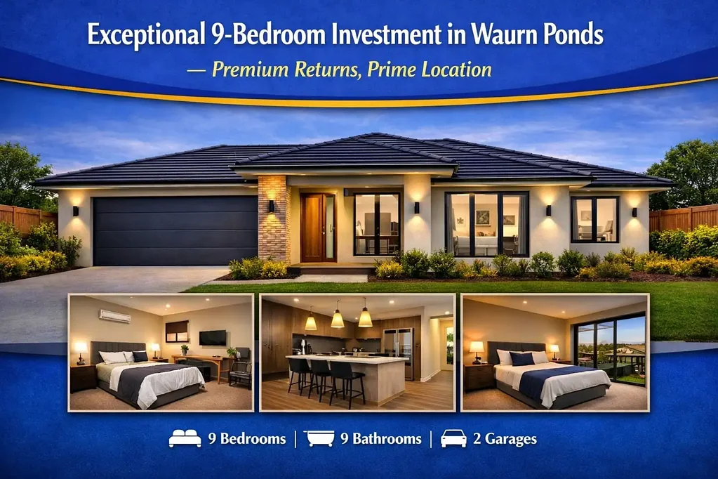 Waurn Ponds 9 Slaapkamer Exceptional 9‑Bedroom Investment in Waurn Ponds — Premium Returns, Prime Location