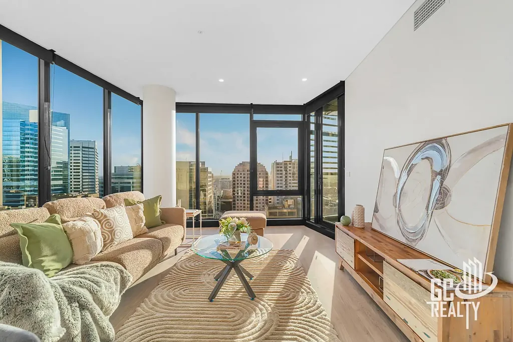 Sydney 2房 落地窗市景 优雅两卧 主卧带套 高端厨房 冬季花园 设施齐全 步行便利 Luxury urban living in the heart of Sydney CBD