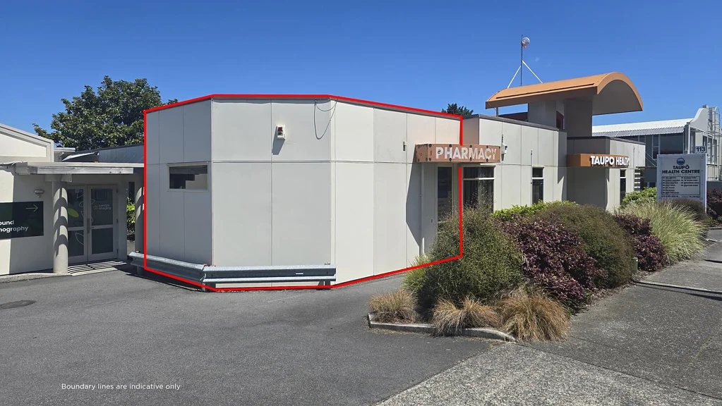 Taupo Medical space, CBD fringe