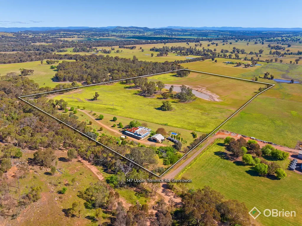 Glenrowan 5房  Elevated Country Elegance With Sweeping Wetland Views