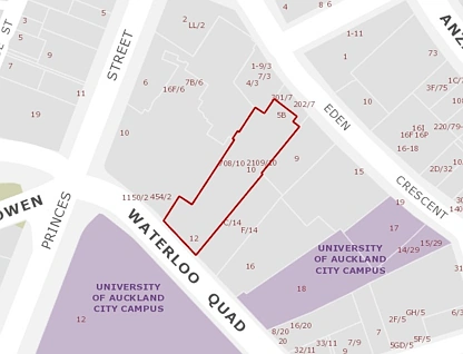 1824/10 Waterloo Quadrant, Auckland Central, Auckland City, 1 ਕਮਰੇ, 1 ਬਾਥਰੂਮ