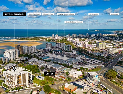 66/20 Beach Road, Maroochydore, Sunshine Coast, 2 غرف, 2 حمامات, Apartment