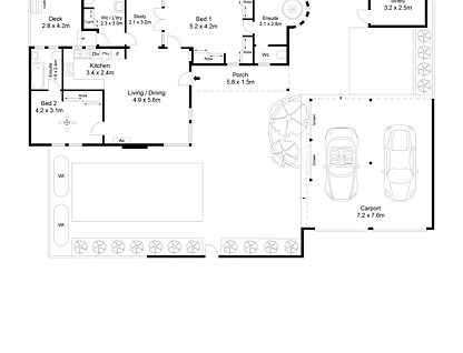 9A Kinross Avenue, Lower Mitcham, South Adelaide, 2 Schlafzimmer, 2 Badezimmer, Apartment