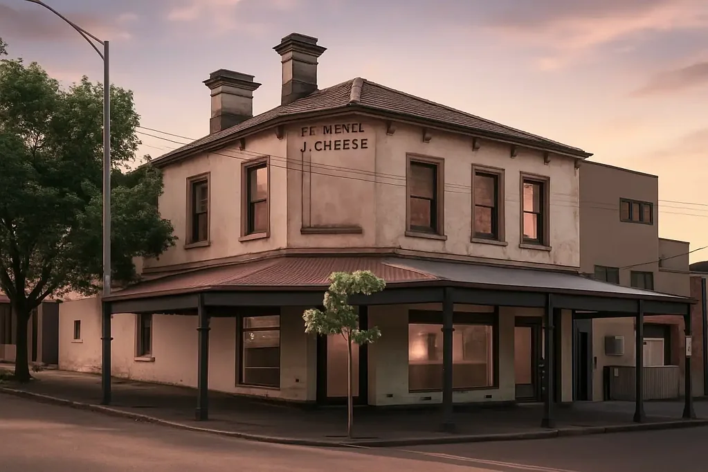 North Melbourne 6 Bedroom Historic Corner Gem, $90k+ Return