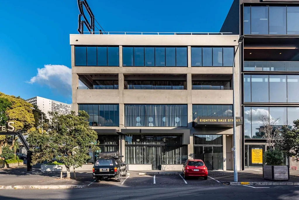 Freemans Bay TURNKEY MODERN OFFICE WITH WRAP AROUND DECK