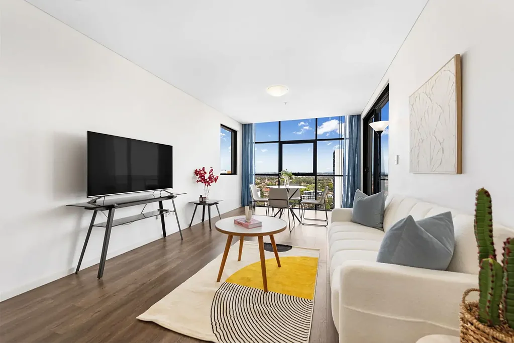 Burwood 1 Slaapkamer Contemporary GM Tower Living with Stunning Views