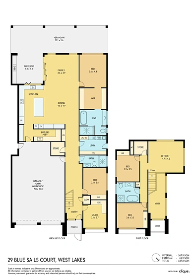 29 Blue Sails Court, West Lakes, SA 5021, 5房, 3浴, House