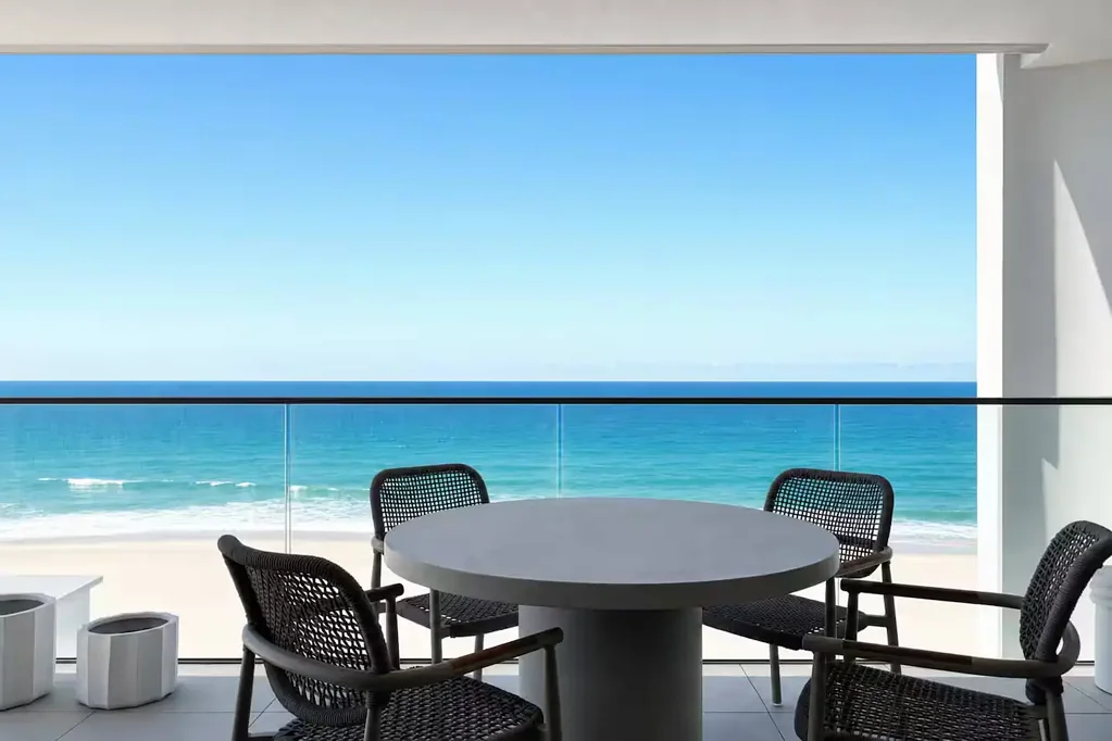 Brand new beachfront luxury 3 bedroom apartment with uninterrupted ocean views