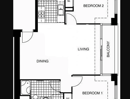 78/88 Southbank Boulevard, Southbank, Melbourne CBD, 2 habitaciones, 1 baños, Apartment