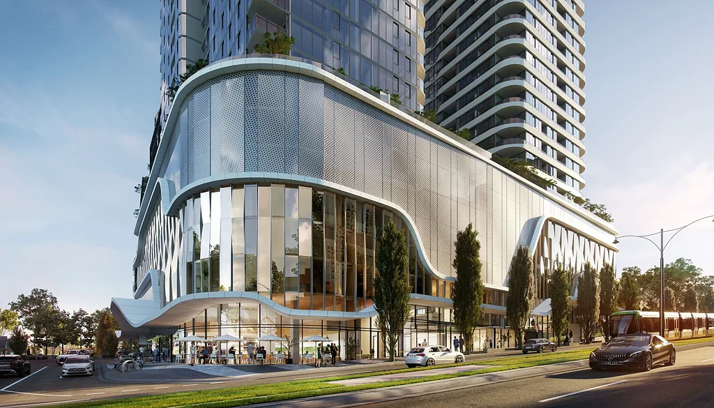 2 Bedrooms + 1 Study: A new modern lifestyle precinct in the heart of Box Hill