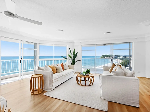 Burleigh Heads 2 Bedroom UNPARALLELED OCEANFRONT LIVING IN BURLEIGH - SPECTACULAR 300° VIEWS!