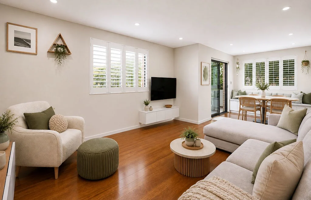 Stylishly renovated apartment offering space, comfort and everyday convenience