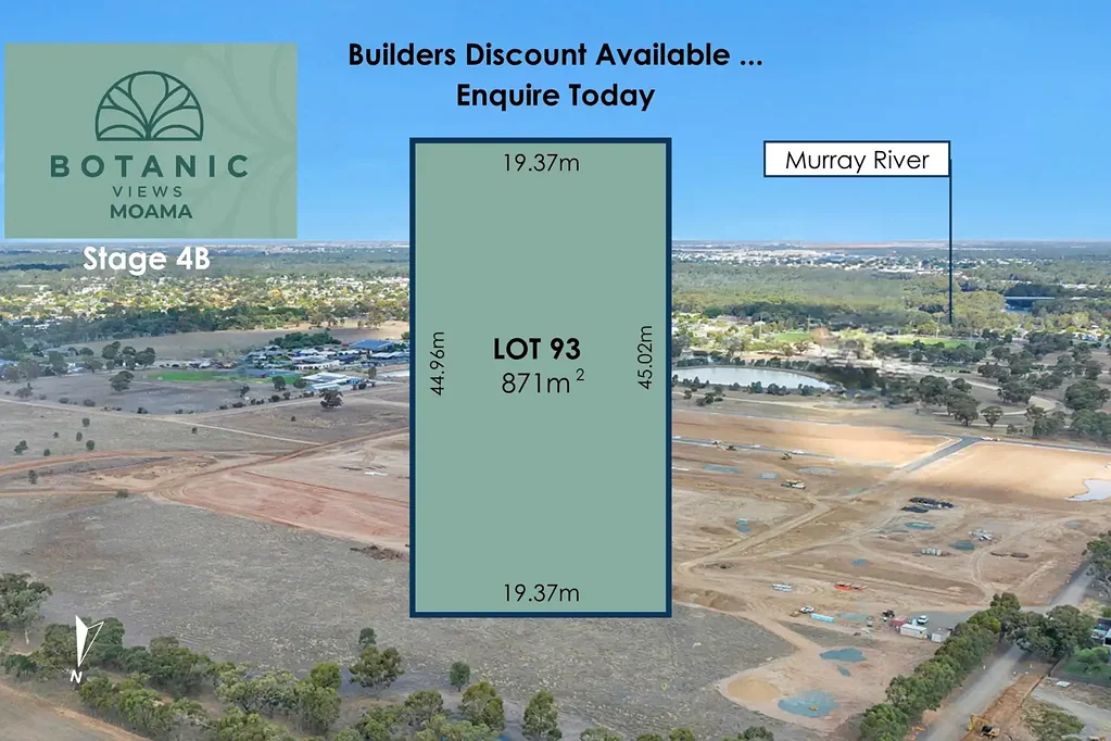 Moama Botanic Views Estate Stage 4B– Premium Residential Allotments