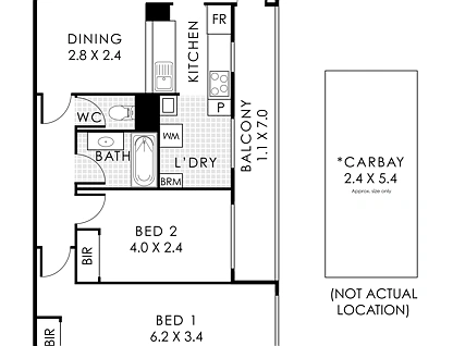 46/96 Guildford Road, Mount Lawley, Perth CBD, 2 Kuwarto, 1 Banyo, Apartment