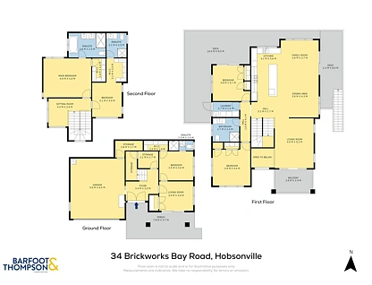 34 Brickworks Bay Road, Hobsonville, Waitakere City, Auckland, 5房, 4浴, 独立屋