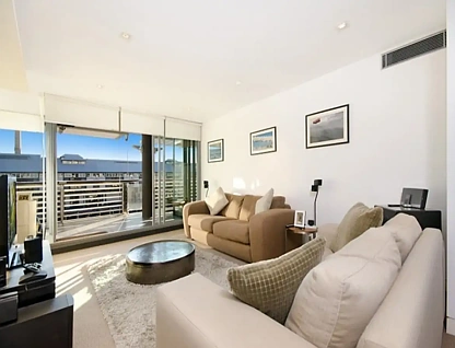 413/19 Hickson Road, Dawes Point, Sydney CBD, 2 ਕਮਰੇ, 2 ਬਾਥਰੂਮ, Apartment