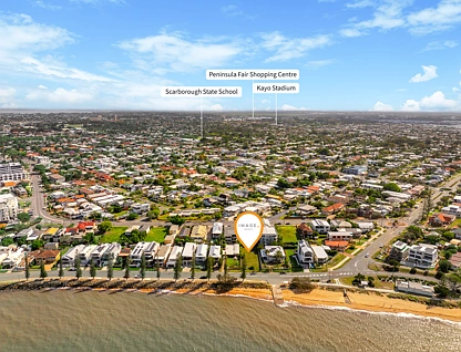 57, 59, 61 Flinders Parade & 184 Prince Edward Parade, Scarborough, Brisbane - Northern Region , 10 રૂમ, 4 બાથરૂમ, House