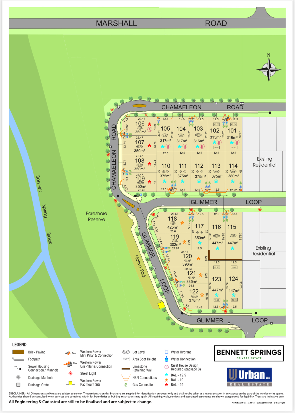 29 LUSTRE RD, BENNETT SPRINGS WA 6063, 0 રૂમ, 0 બાથરૂમ, House