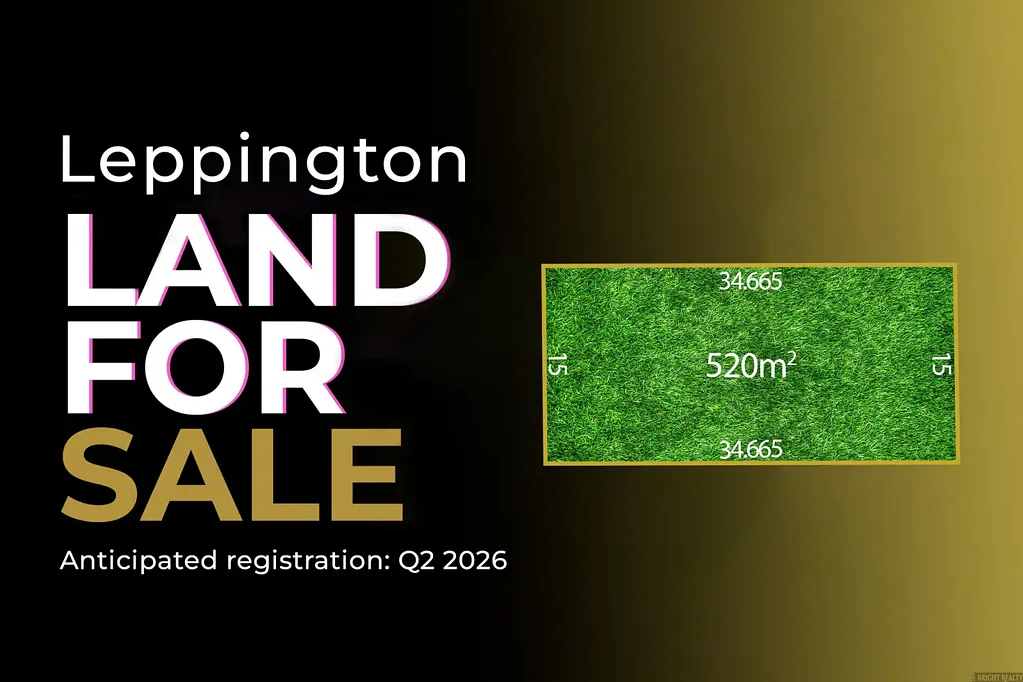 Leppington Amazing Land Opportunity in Leppington: Registration Q2 2026