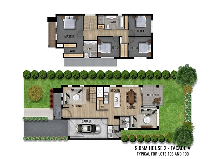 Lot 109/22 Worcester Road, Rouse Hill, The Hills, 4 rūma, 2 rūma horoi, House