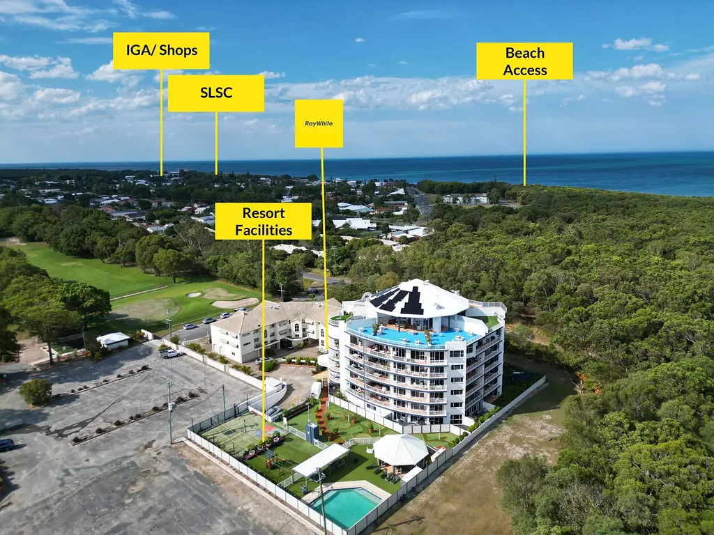 Woorim 2房 海滨瑰宝 2卧精装 双阳台 步行海滩 高尔夫邻旁 一流休闲设施 Beachside Unit Backing On To Golf Course