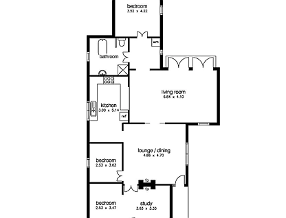 12 Montague Street, Yarraville, Western Melbourne, 3部屋, 1バスルーム, House