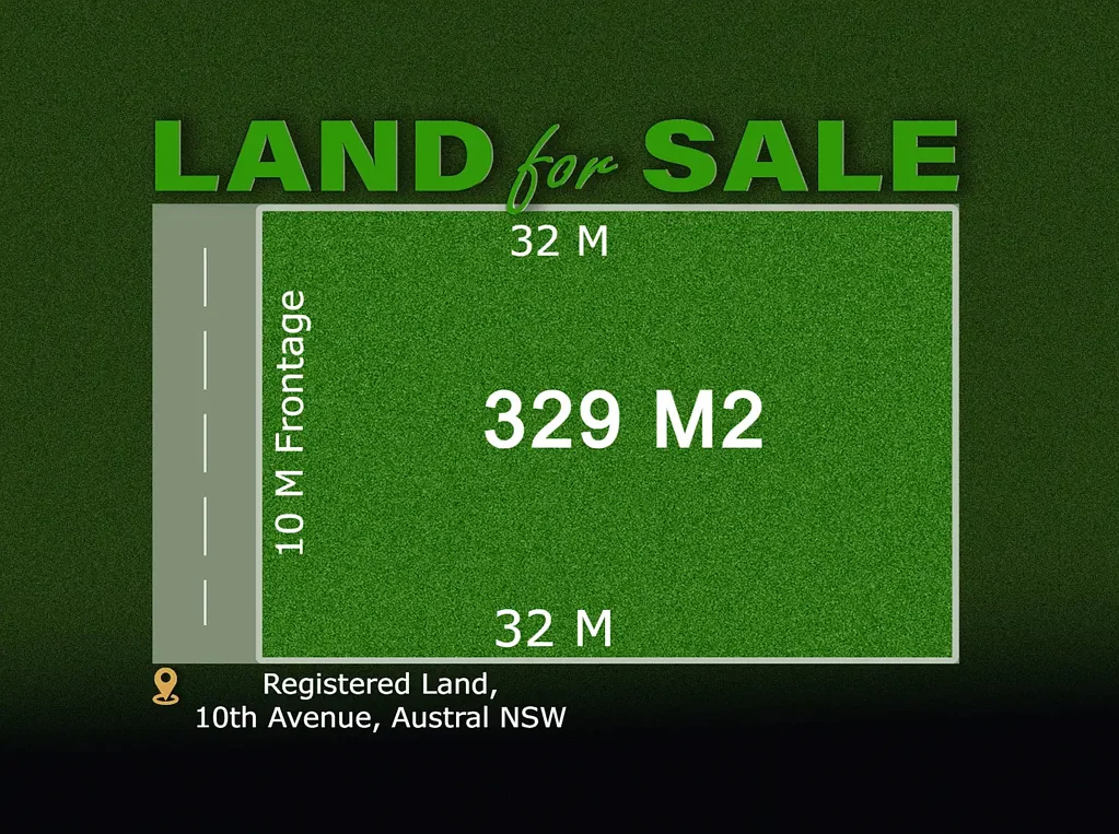 Austral Registered Land for Sale in Austral !!