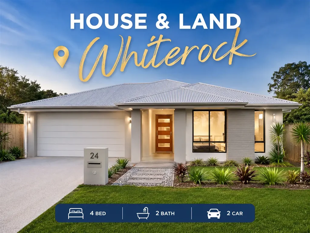 White Rock 4Moenga Modern 4 Bed Home & Land Package in White Rock - Fixed Price, Turnkey Living