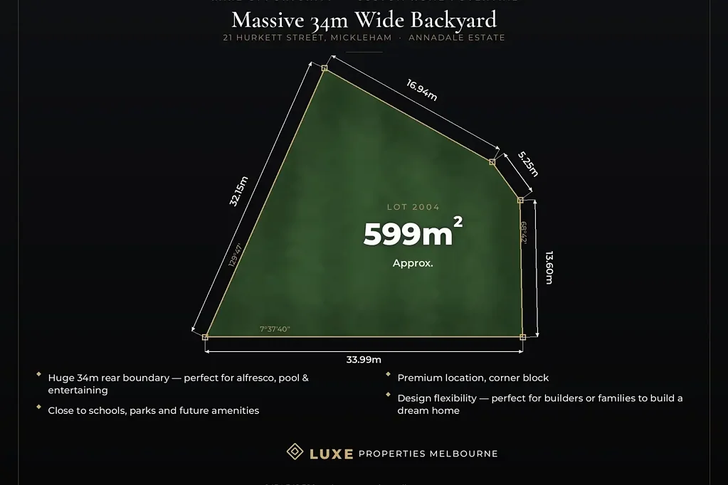 Mickleham Massive 34m Wide Backyard - Rare Opportunity.