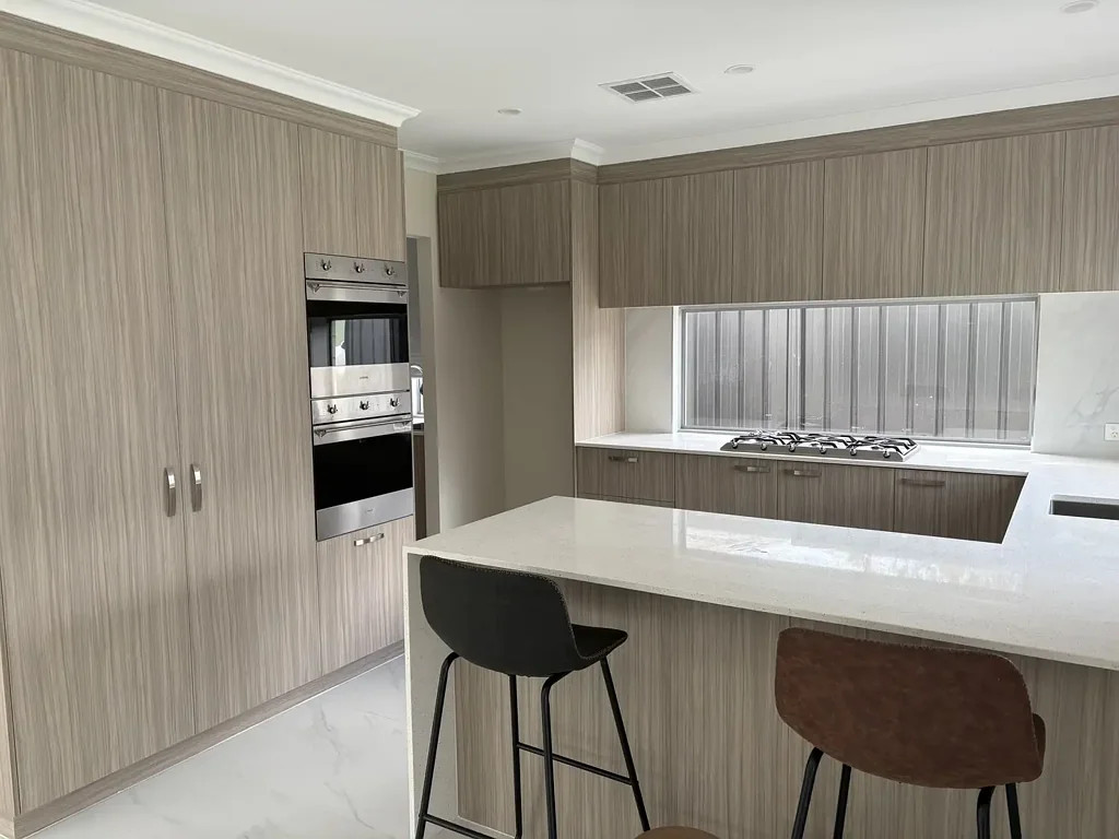 Brand new family home with low maintenance yard