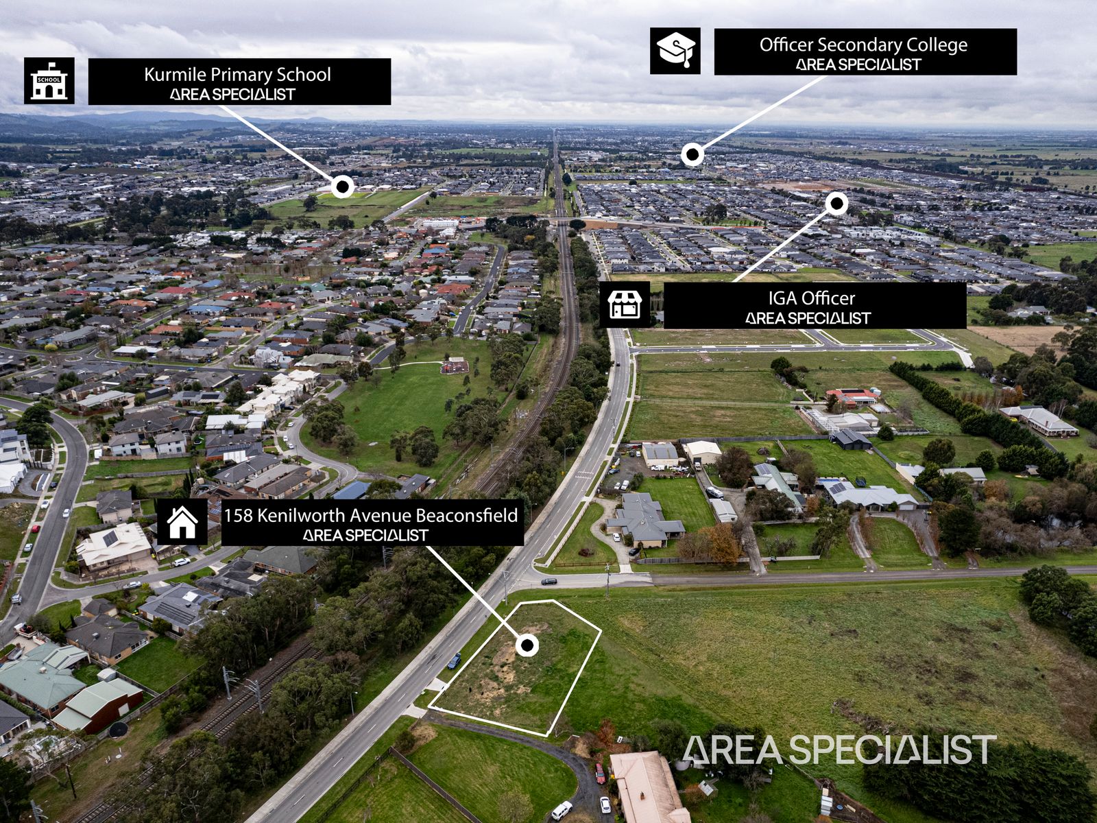 158 KENILWORTH AV, BEACONSFIELD VIC 3807, 0 rūma, 0 rūma horoi, Section