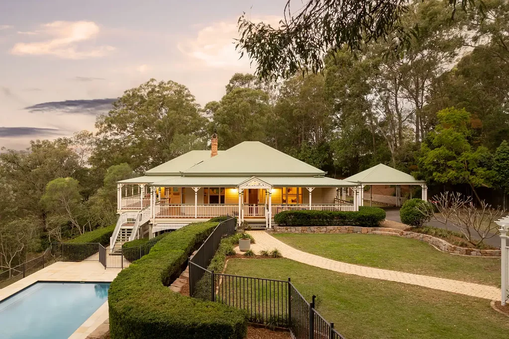 Pullenvale 5房  A Landmark Home of Timeless Elegance on 10 Elevated Acres