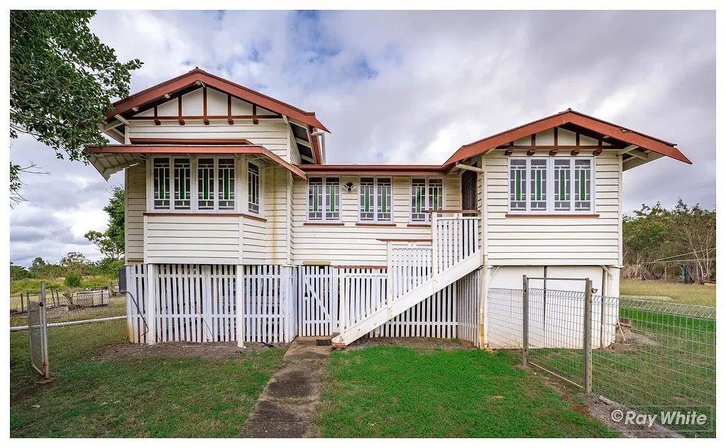 Rockyview 3 Bedroom Post-War Gable Home on 21.5 Acres with 439m Highway Frontage