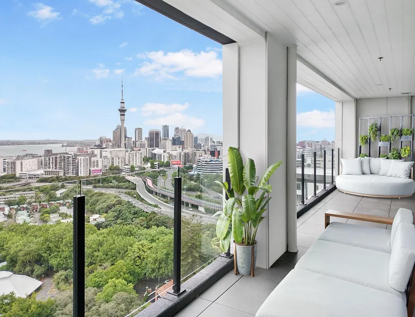 1901/8 Hereford Street, Freemans Bay, Auckland City, 2房, 2浴, 整租公寓