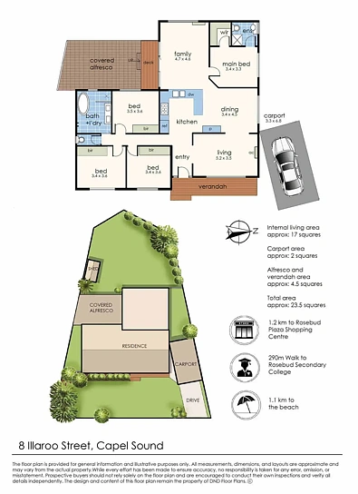 8 Illaroo Street, Capel Sound, VIC 3940, 4 slaapkamers, 2 badkamers, House