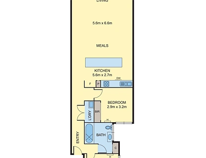 20/44 Everard Street, Footscray, Western Melbourne, 2 chambres, 1 salles de bain, Apartment