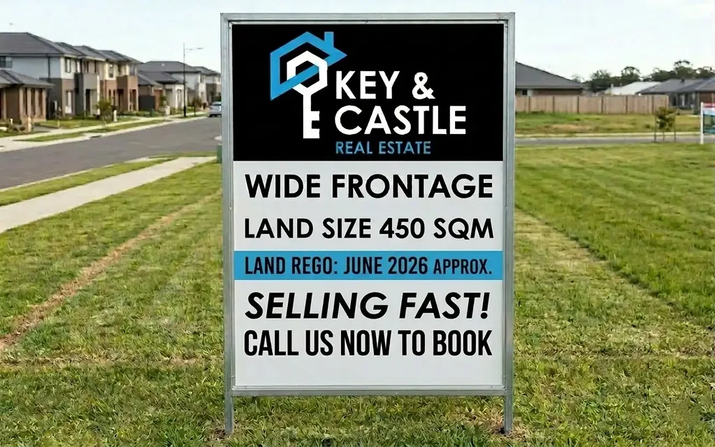 Blacktown 优越位置 高增长区域 交通便利 家庭友好 设计灵活 UNREIGSTERED LAND FOR SALE I REGO EXPECTED SOON