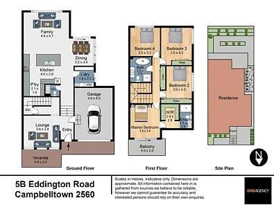 5B Eddington Road, Campbelltown, NSW 2560, 4 Bedrooms, 2 Bathrooms, Apartment