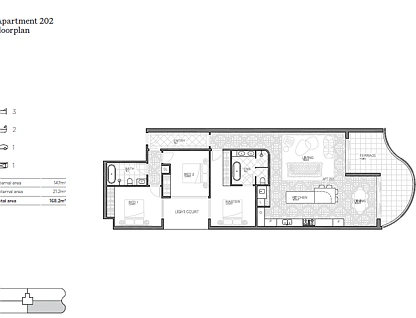 202/66-68 Pickett Street, Footscray, Western Melbourne, 3 Schlafzimmer, 2 Badezimmer, Apartment