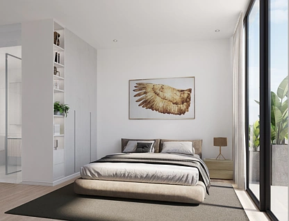 1715/32 - 38 Grote Street, Adelaide, Adelaide CBD, 1 ห้องนอน, 1 ห้องน้ำ, Apartment