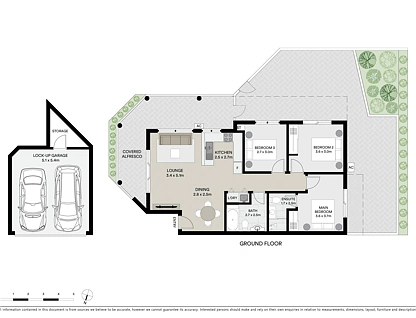 7/34 Station Street, Naremburn, Lower North Shore, 3部屋, 2バスルーム, Apartment