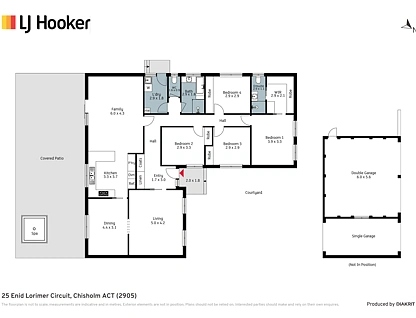 25 Enid Lorimer Circuit, Chisholm, Tuggeranong District, 4房, 2浴, House