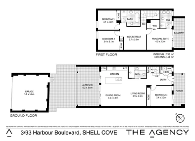 3/93 Harbour Boulevard, Shell Cove, NSW 2529, 4房, 3浴, House