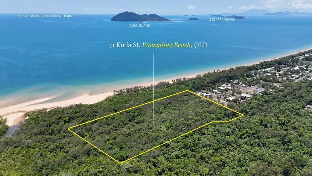 Wongaling Beach  Mission Beach Coastal Acreage Tropical North Queensland