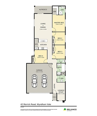 42 Merrick Road, Wyndham Vale, VIC 3024, 4房, 2浴, House
