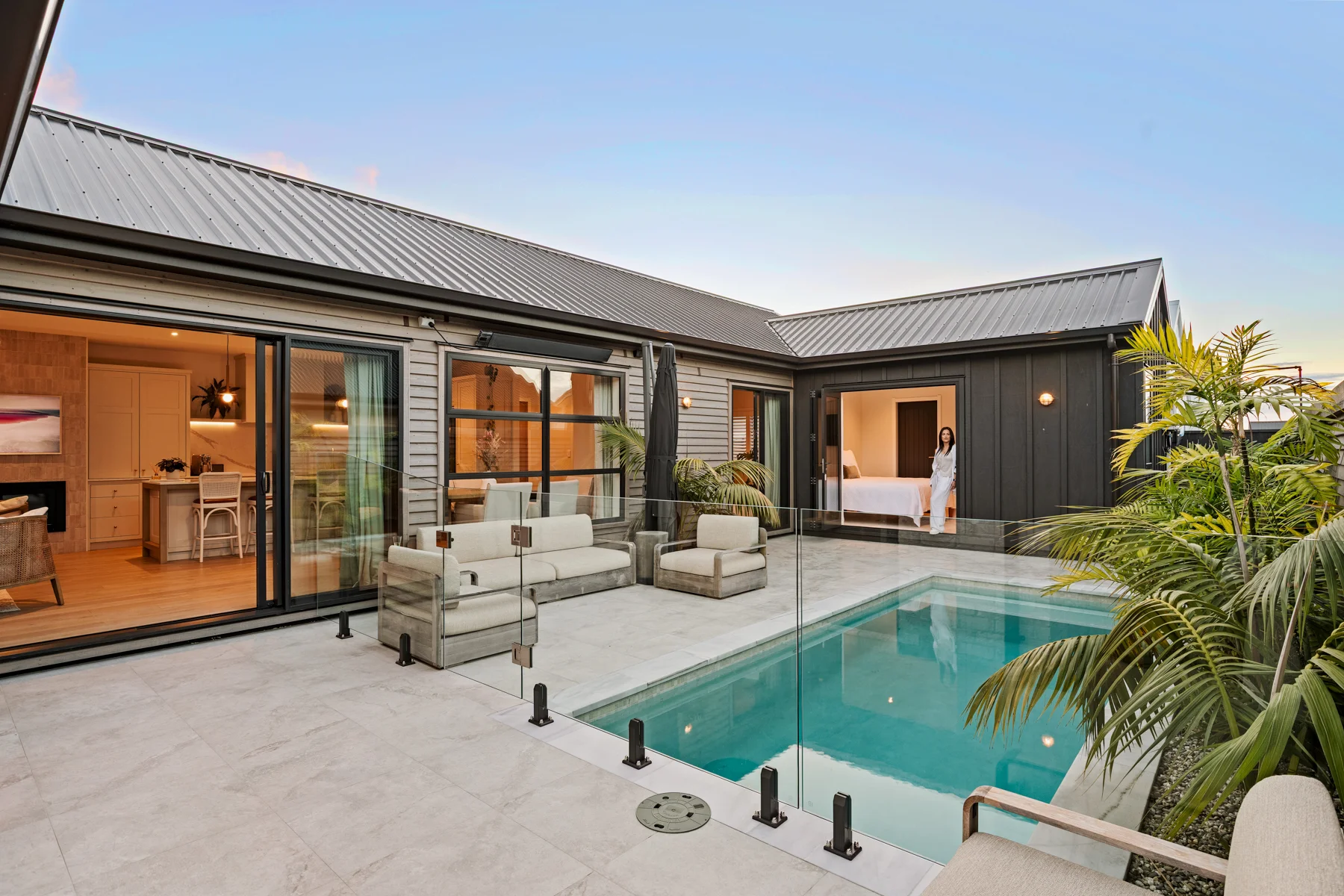 Papamoa 4部屋 Luxury Show Home With Versatile Pool Pavilion